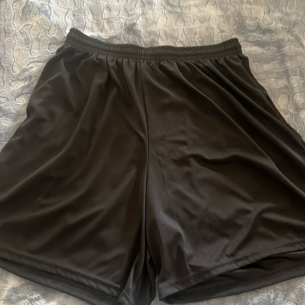 Men’s black shorts